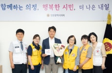 인천시의회 석정규 의원, 적십자 희망풍차 나눔의원 동참 실천