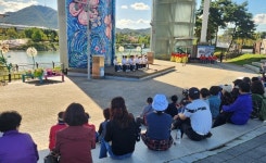 계양구 동양노인문화센터 행복누리 예술단, 버스킹 공연 성료