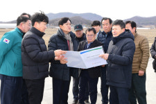 인천 강화군, 다송천·목숙천 하천 정비 현장 점검
