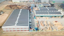 IPA, 인천항 물류창고 지붕 활용한 햇빛 나음 발전소 준공