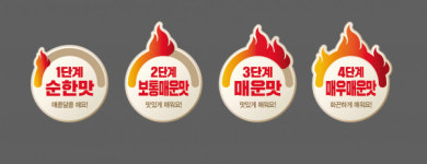 풀무원, 떡볶이 매운맛 4단계로 리뉴얼…밀 누들 맵칼떡볶이 출시