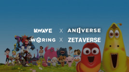 애니버스·위링·케이웨이브컴퍼니·제타버스, 4자간 업무협약 체결