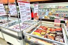 한만두식품, 하나로마트 양재점 시식행사 진행