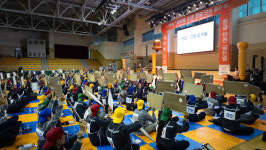 한화오션, 한글 안전 골든벨 외국인 근로자 200명 참가