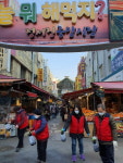 정서진중앙시장, 자율방역단 운영…코로나19 예방 활동 전개