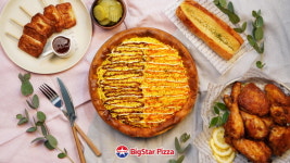 빅스타피자, 연말 한상차림 컨셉 신메뉴 ‘맵단지단 시카고피자’ 출시