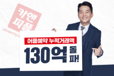 카앤피플, 어플 예약 누적 거래액 130억 돌파