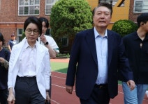 식당·태권도장 ‘이색 투표소’ 눈길…대통령실, 인수인계 준비 마쳐