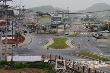 인천 강화군 회전교차로 설치 완료