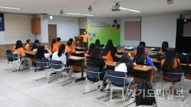 군포소방서, 용호高 20명 소방관 직업체험