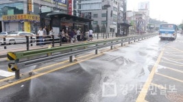 구리시, 승강장 도로면 온도 감소 기대