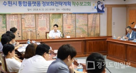 수원시, 수요자 중심 통합플랫폼 구축