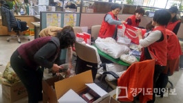 인천 부평구 산곡2동 지역사회보장협의체 떡국세트 전달