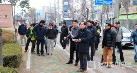 조광한 남양주시장, 휴일에도 주요 사업현장 확인
