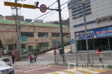 용인 이현초등학교  사고예방 무인속도카메라 설치