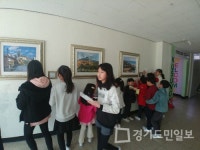 용인 구성초등학교,  명화작품으로 예술 감성교육