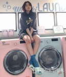 배우 안소희, 빨래방 가고 싶게 만드는 러블리 매력 시선강탈