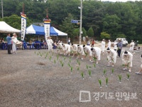 화성 기천골서 손모내기 체험