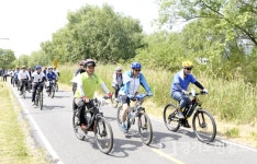 한강~평택호 자전거도로 연결 기원식