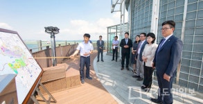 화성시의회 도시건설위원회, 송산그린시티 개발 현장방문