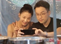 한고은♥신영수, 포장마차에서도 남다른 비주얼부부 인증