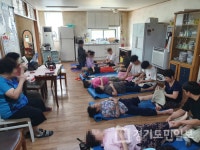 안산시남자단기청소년쉼터 효도봉사  경로당 어르신들 찾아가 활동