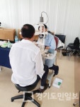 안성시보건소, 어르신 실명예방 무료 안 검진