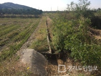 김포시 대곶면,  용·배수로 대대적으로 정비