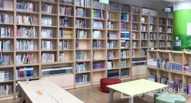 성남시청소년재단 분당서현청소년수련관 작은도서관 리모델링 마무리