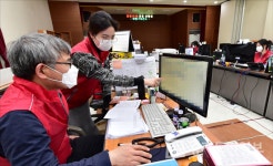 인천 부평구, 코로나19 대응상황실 근무지원