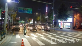 동구, 횡단보도 LED 조명기 설치