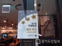 부천시,  위생등급 음식점 별을 찾아라!