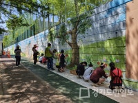 양주시 회천3동 주민자치委 벽화거리 조성