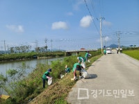 인천 강화군 하점면 새마을부녀회, 삼거천 주변 각종 쓰레기 수거