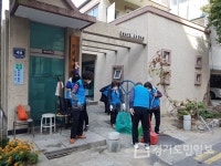 인천 남동구 만수3동,  경로당 특별방역과 환경정비