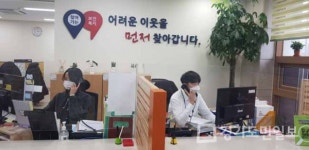 인천 중구 운서동,  취약가구 안부확인 안심콜운영
