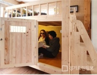 황토인테리어 이가황토, 이동식 편백나무 황토찜질방 침대 출시