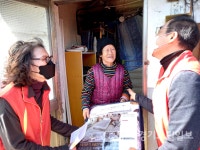 하남시 풍산동 지역사회보장협의체, 독거어르신 꽃샘추위나기 사업  진행