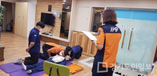 의정부소방서, 소방공무원 전술훈련평가 실시