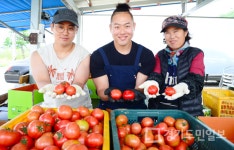 광주시 토마토 팔아주기 나서