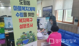 인천 중구 도원동 주민 복지욕구조사