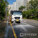 광주시 광남2동, 살수차 운영으로 폭염 이긴다