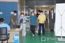 최용덕 동두천시장, 코로나19 백신 접종 현장점검