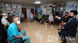 허인환 인천 동구청장, 무더위 쉼터 경로당 32곳 방문