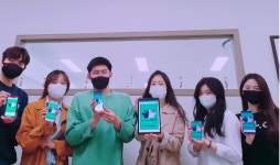 수원 망포1동, ‘B급 감성’ 홍보물 시민들에게 인기