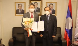 정정복 서융그룹 회장, 주한 라오스 부산명예영사로 위촉