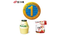 빙그레, 한국산업의 브랜드파워 1위