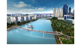 부산시, 올 하반기 수영강 휴먼브릿지 착공…2025년 준공 예정