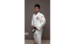 유도입문 4년차 전북중 장태환 올림픽 금메달 꼭 딸거예요