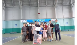 군산시스포츠클럽 테니스 학생선수들 도민체전 3위 입상